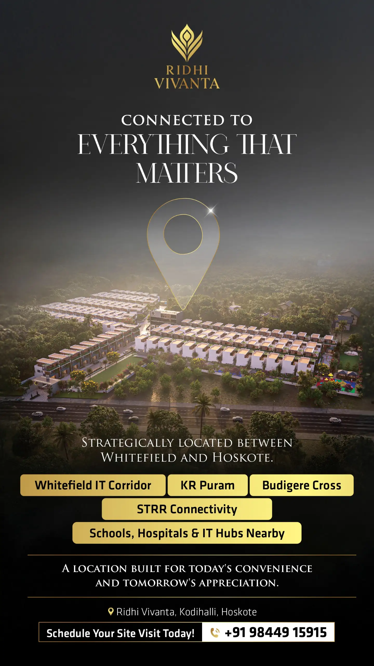 RidhiVivanta 4bhk villa development project